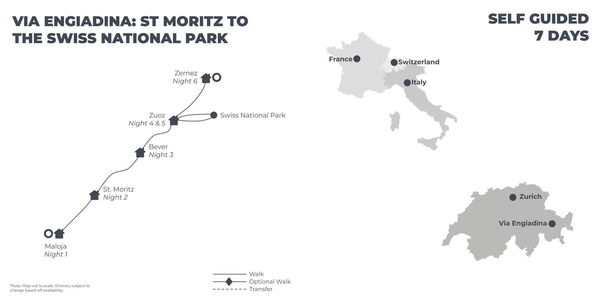 Via Engiadina St. Moritz to the Swiss National Park – 7 Days - map.png